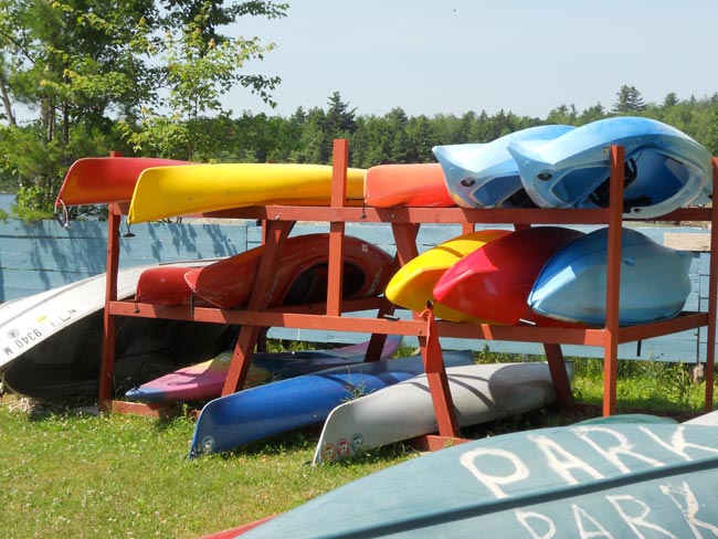 kayaks